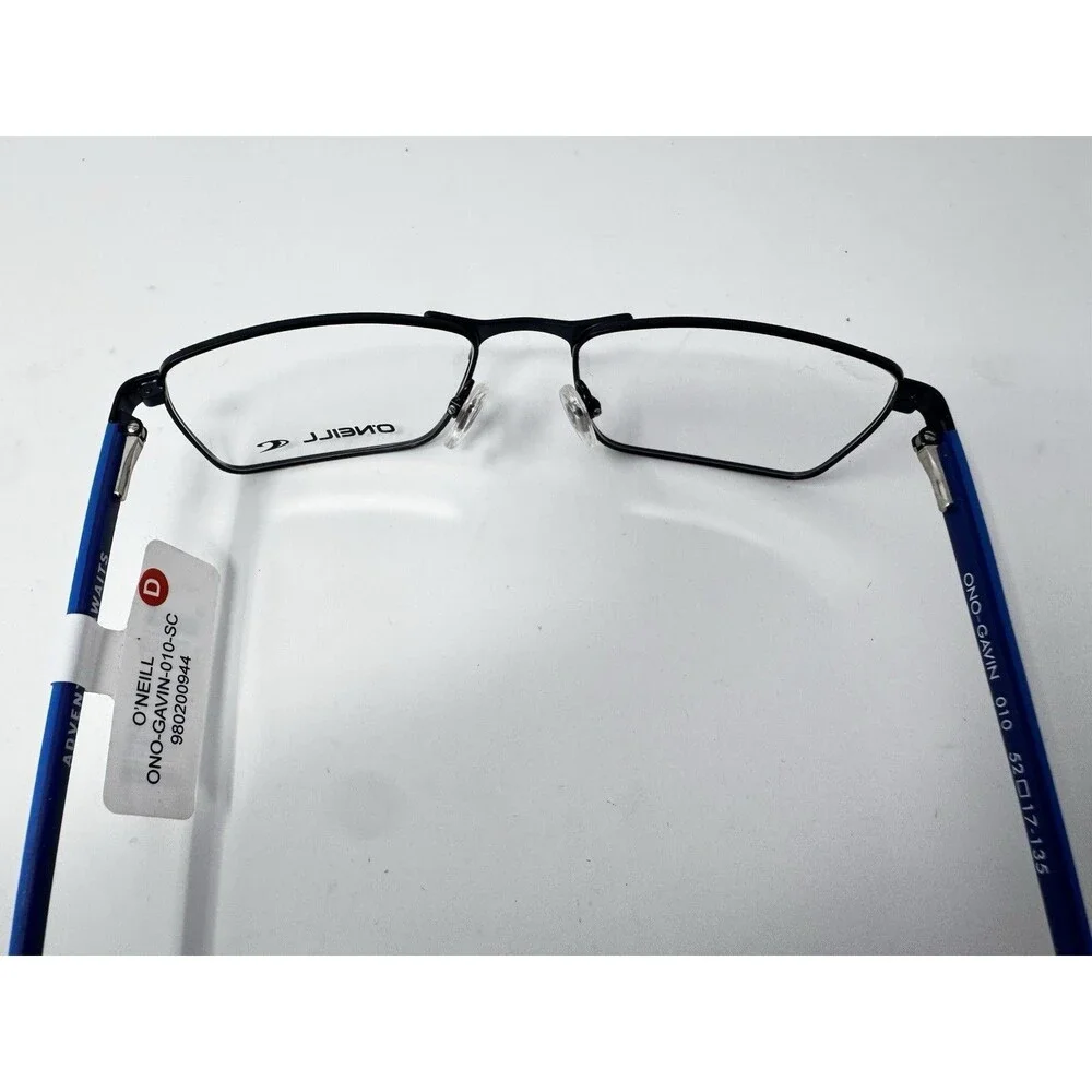 O’Neill ONO-Gavin 010 Black Blue Eyeglass Frames New Old Stock 52-17-135